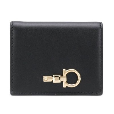 Salvatore Ferragamo kleine Geldbörse in Gold mit Studio 23SS 22-E032 48798975