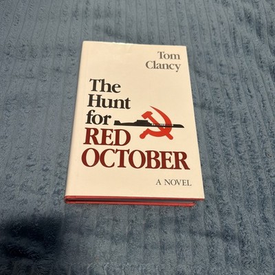 THE HUNT FOR RED OCTOBER by Tom Clancy HARDCOVER 1984