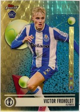 Marketplace image: Victor Frohold 1/1 Rookie Superfractor Topps Finest UCC 2025/26