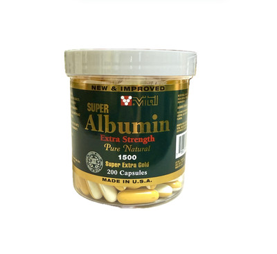 Vital New & Improved Super Albumin - Extra Strength & Pure Natural