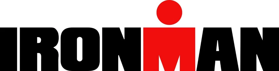 ISE VALLEY Triathlon Ironman Vinyl Stickers 20cm x 5.1cm