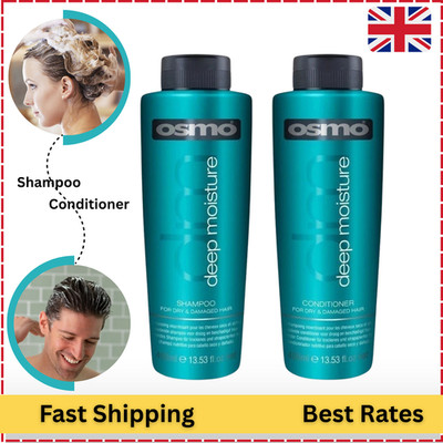 Osmo Deep Moisture Shampoo & Conditioner Set 400ml | Professionelle Salonformel
