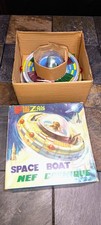 Flying Saucer Tin Space toy Boxed and working