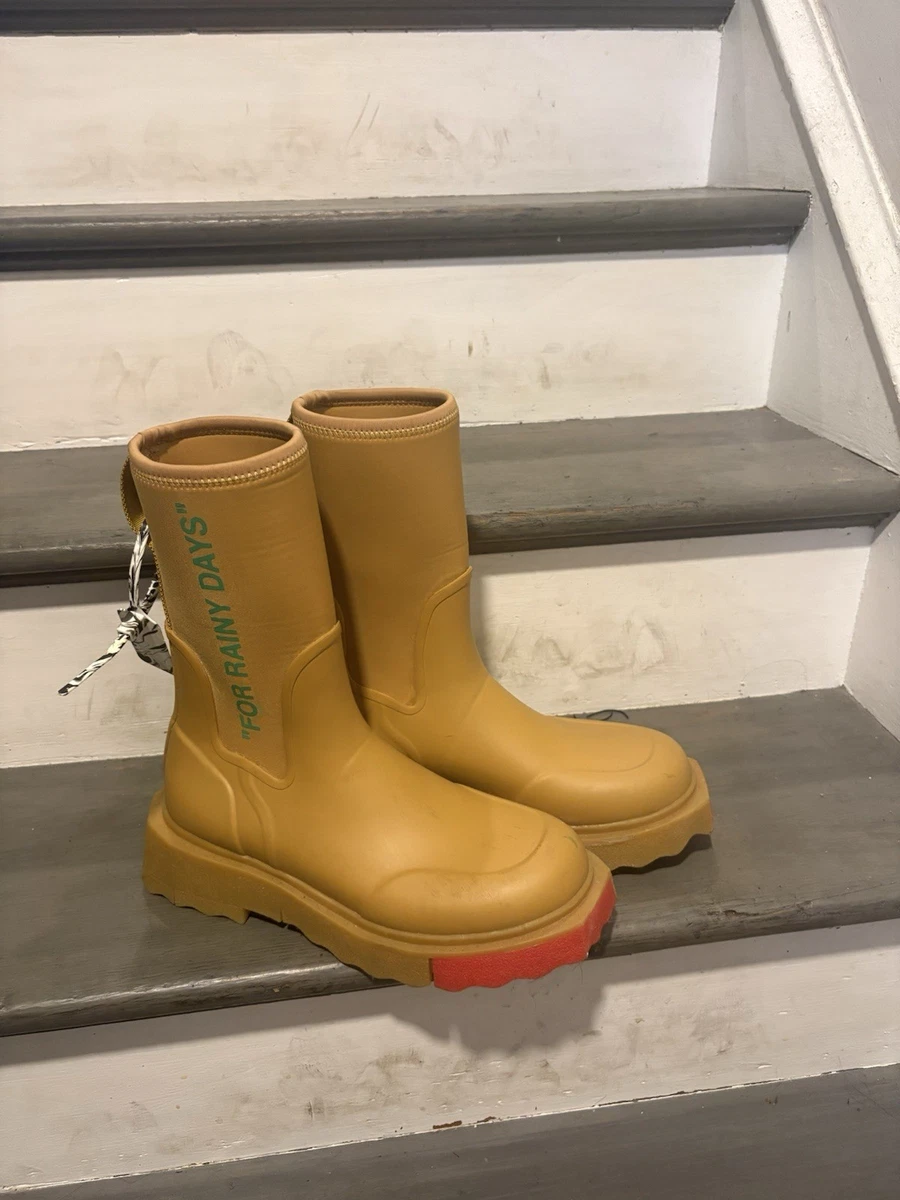 Yellow Rubber Boots for Women for sale | eBay