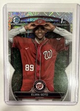 2023 Bowman Chrome Elian Soto Chrome Prospects Mojo Refractor Nationals