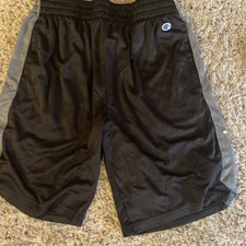 CHAMPION KIDS Size Large - 14-16 Black Athletic Shorts with Pockets - EUC