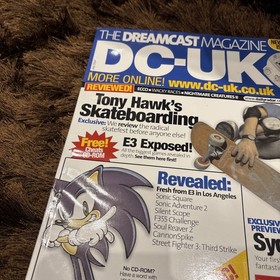 DC UK Dreamcast Magazine Issue 11 July 2000 Tony hawks sonic Ecco wacky races 