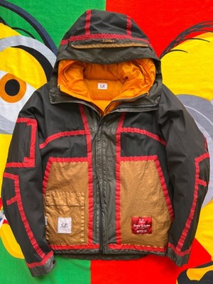 M - C.P. Company GORE-TEX G-Type Jacke grün Shell mit abnehmbarem Daunenfutter