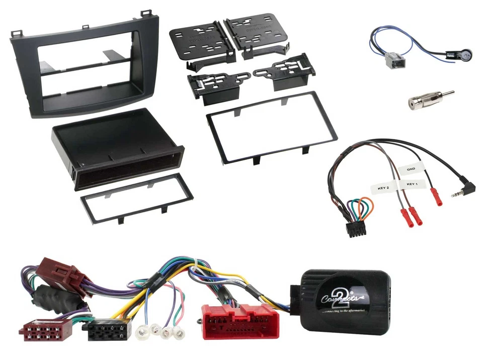 Pioneer CD USB Lenkrad Bluetooth 2DIN DAB Autoradio für Mazda 3 09-13 aktiv - Bild 3 von 4