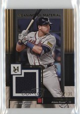 2024 Museum Collection Meaningful Material Relics Gold 17/35 Austin Riley 2wh