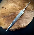 Jayger Scottish Dirk Blank | Handmade Carbon Steel | False Edge | Groove | C276