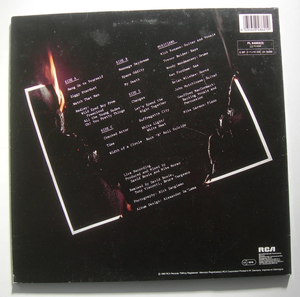 David Bowie Ziggy Stardust - The Motion Picture · Multilp, photo 2 of 4