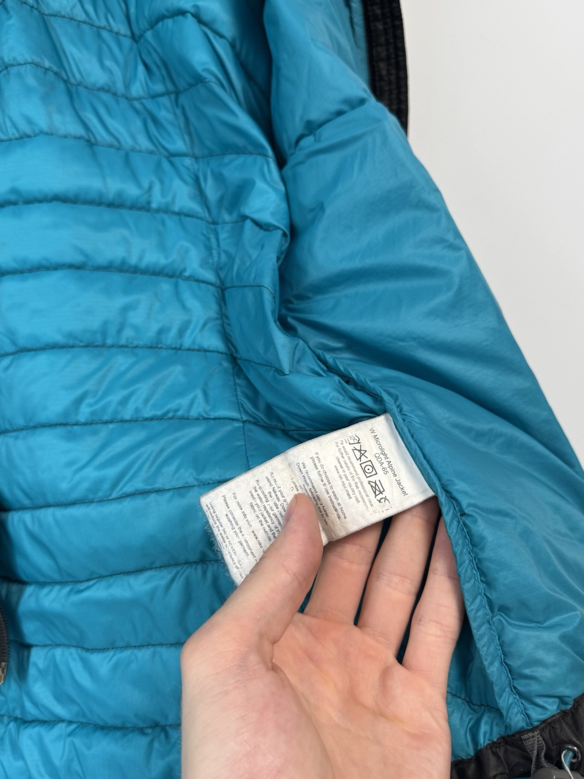 Ladies Rab Microlight Alpine Jacket Down Filled O… - image 11