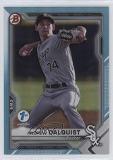 2021 Bowman 1st Edition Sky Blue Foil Andrew Dalquist #BFE-64 bn5