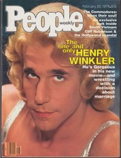 PEOPLE 2/20 1978 Henry Winkler The Commodores Cliff Robertson South Vietnam