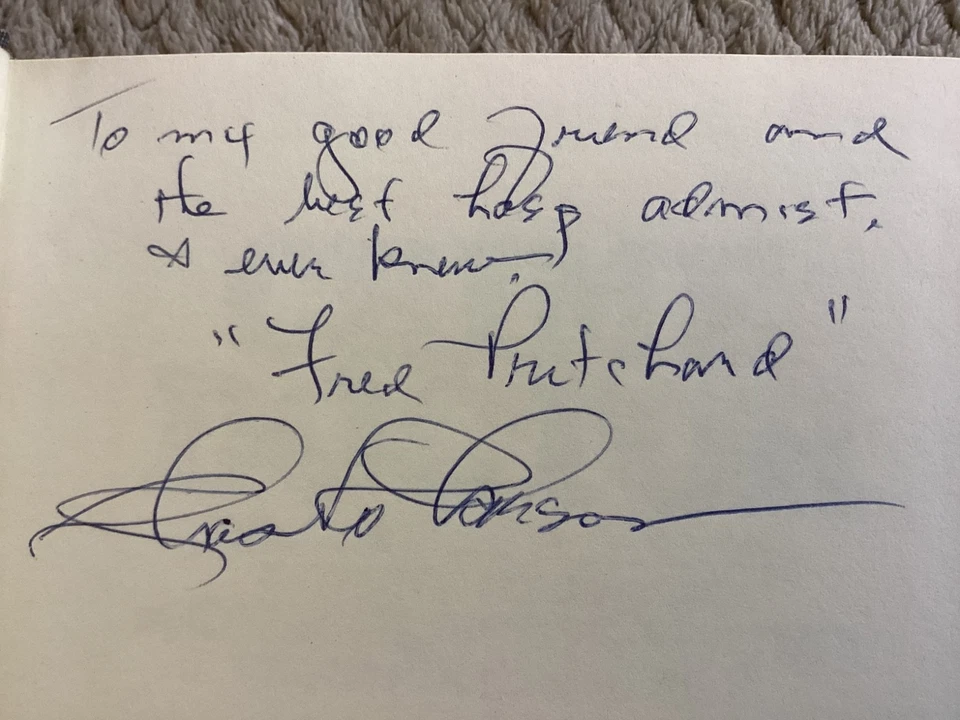 *Signed* Crime Doctor: Dr. Charles P. Larson by John McCallum (1978, Hardcover) - Image 3 of 4