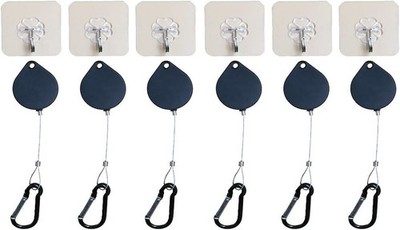 6er Pack VR Kabelmanagement Haken PS VR2 HTC Vive Pro Adhesive