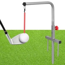 Golf Swing Trainer Aid Training Golf Practice Swing Groover Hitting Adjustable