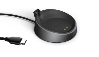 Jabra Evolve2 75 Wireless PC Headset With Charging Dock And 8-Mic Technology - Dual Foam Stereo Headphones, Dongle USB-C, Ottimizzato Per Microsoft Teams, Nero, Supporto Incluso - Foto 7