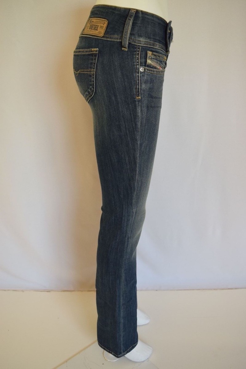 NEW $170 DIESEL CHEROCK Slim Bootcut Jean Woman SZ 26 X 32 NEW $170 DIESEL CHEROCK Slim Bootcut Jean Woman SZ 26 X 32