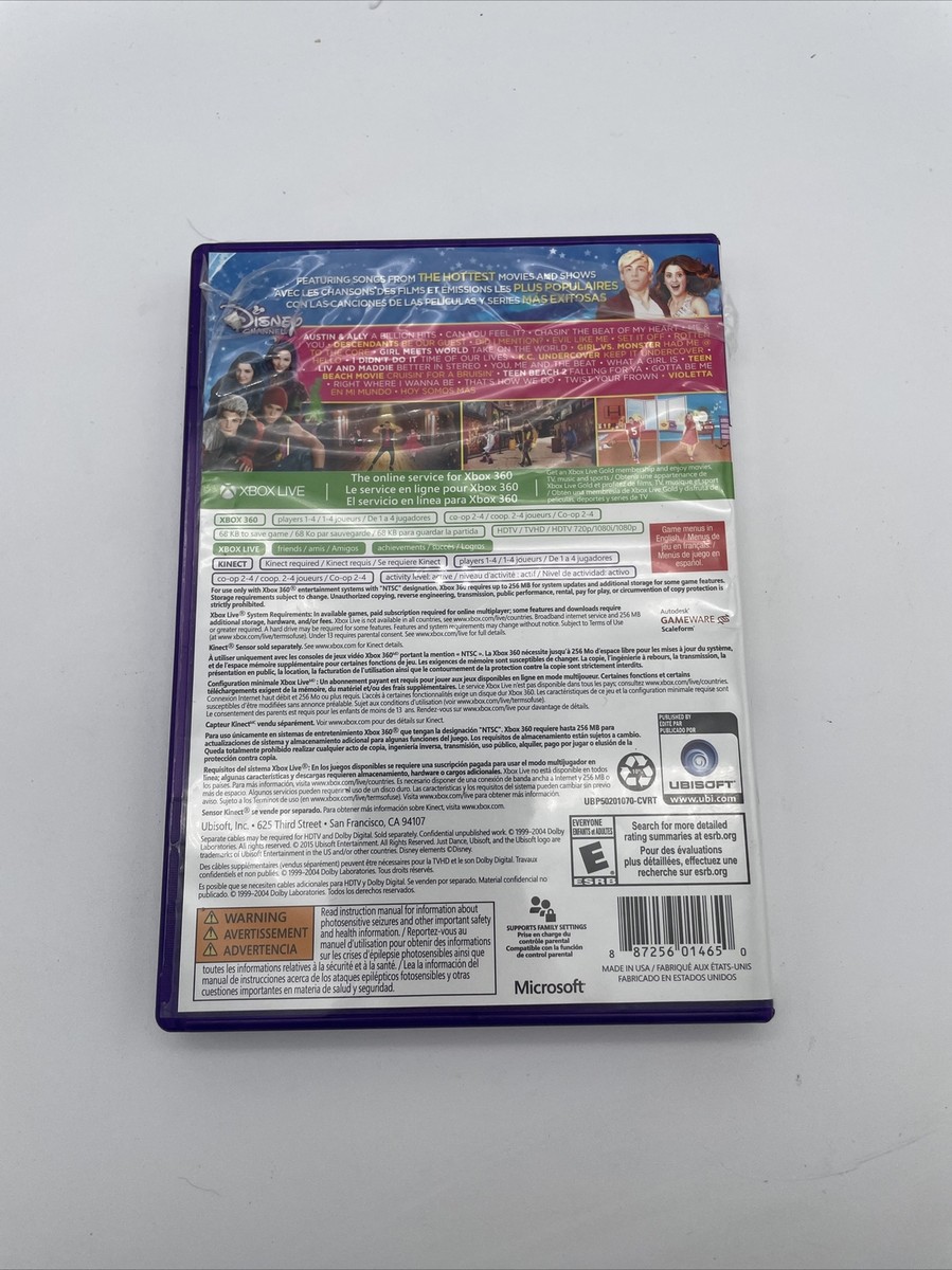 Just Dance Disney Party 2 (Microsoft Xbox 360, 2004) - No Manual