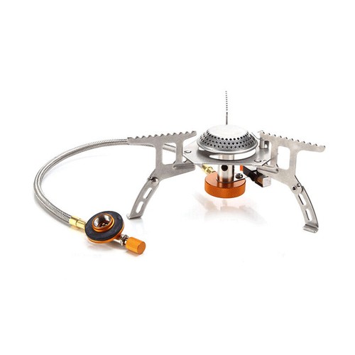 Portable Gas Stove Camping Burner Outdoor Picnic Cooking Hiking Gear Cooker - Picture 6 of 16