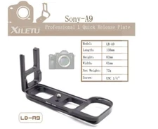 XILETU LB-A9 L TypeTripod Mounting Bracket Quick Release Plate for Sony A9