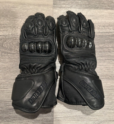 Sedici Antonio Winter Motorcycle Gloves 3M Thinsulate, SIZE SMALL