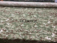 Kuwaiti Green Digital Camo 50/50 NYCO MilSpec Fabric By theYARD