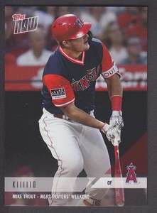 mike trout players weekend