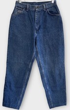 Vintage Wrangler Jeans Womens 26 x 25.5 Mom Blue Denim Tapered Leg High Waist