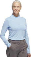 NEW Women's adidas Ultimate365 Tour HEAT.RDY Golf Top Mock Neck Shirt 85 XS NWT