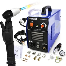 Biltek Plasma Cutter 50A Dual Voltage 110V/220V Cutting Torch Kit 1/2 Inch Cut
