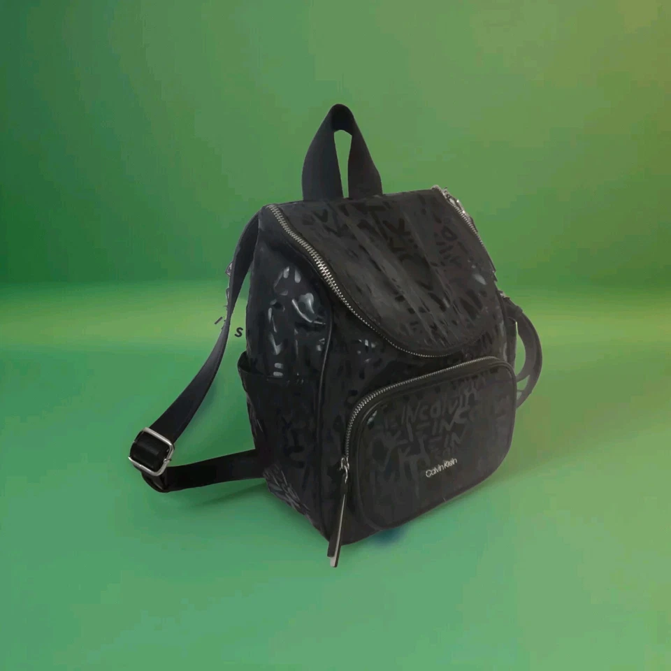 Calvin Klein Saddie Black Backpack  - Image 2 of 4