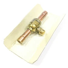 Mueller A-17264 Ballmaster Full-Flow Refrigeration Ball Valve, 7/8" ODS, 500PSIG