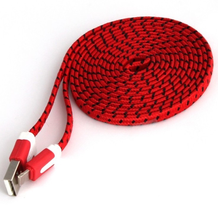 Braided Data Sync Charger Cable Cord For Apple iPhone 11 7 5 SE 14 13 XR 8 Pin