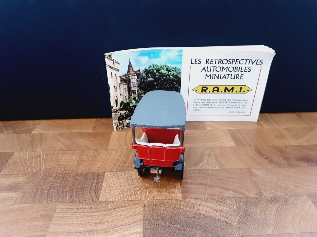Rami JMK Georges Richard Tonneau 1902 – Miniature 1/43, Variante 2 Complète