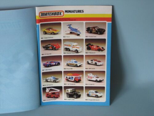 Catálogo Matchbox 1985 convoy superrápido paquete de dos modelos de juguete exhibición Reino Unido raro - Imagen 3 de 3