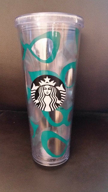 clear tumbler starbucks
