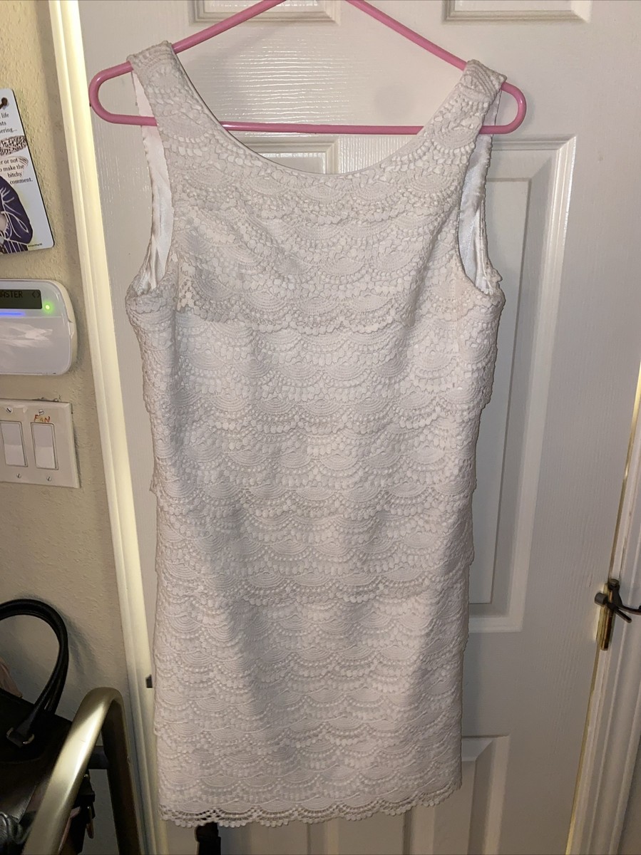 white crochet prom dress Li White Crochet Long Sleeve Mini Dress