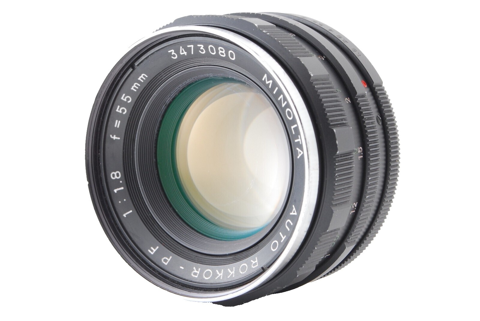 Minolta Rokkor PF 55mm Focal Camera Lenses f/1.7 Maximum Aperture