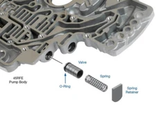 Sonnax TCC Accumulator Valve Kit Part No. 44912-18K For 45/545/65/66/68RFE