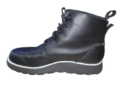 Chaco Dixon Men\'s 8 Black Leather Chukka Boots Casual Comfort Mid Ankle Lace Up Chaco Dixon Men main image 2