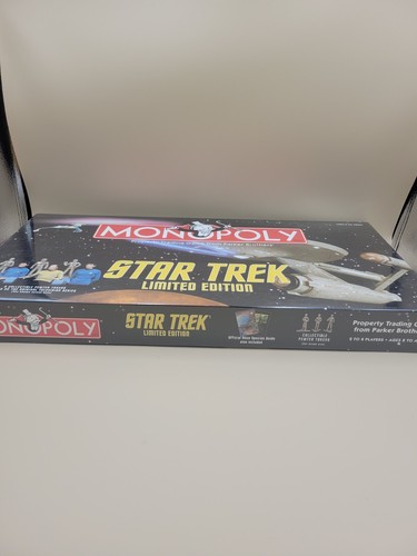 Jetons de collection en étain Monopoly STAR TREK édition limitée 2000 jeu scellé - Photo 5/10