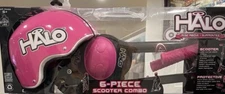 Halo 6 Piece Scooter Combo, Color Is Pink.  New In Package.