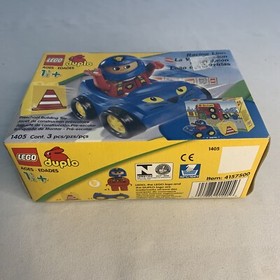 2001 LEGO Duplo Racing Leopard 1405 Racing Lion NIB RARE