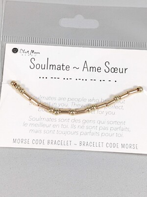 Soulmate Morse Code Bracelet Soulmate Morse Code Bracelet