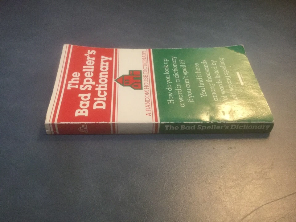 The Bad Speller's Dictionary - Random House - Mini Paperback Book 5 1/4 X 2 3/4 - Image 4 of 4