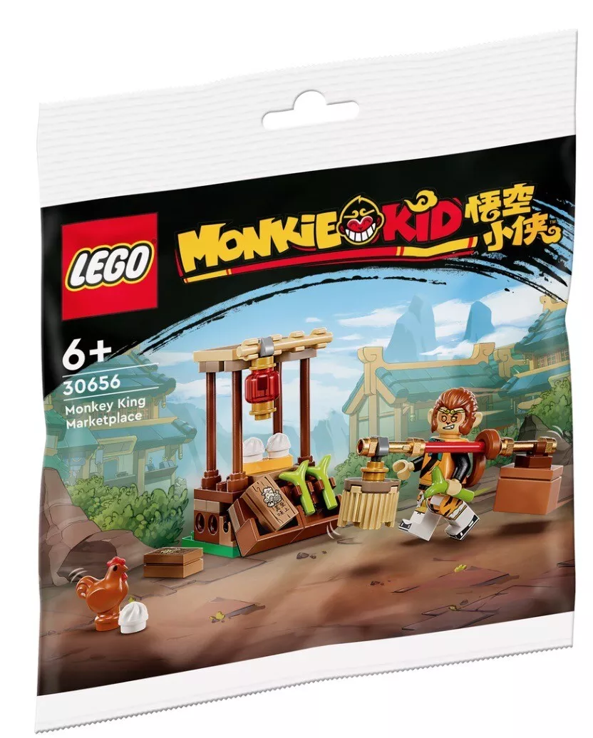 LEGO 30656 Monkie Kid Monkey King Marketplace Polybag FAST SHIPPING