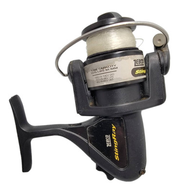 Vintage Zebco StingRay Fishing Reel Brunswick 1997 Tested & Clean
